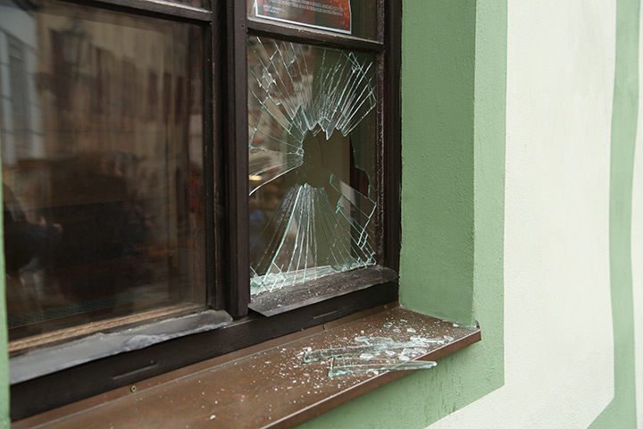 A2B Glass are able to board up broken windows while they are being repaired in Coventry.